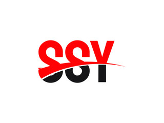 SSY Letter Initial Logo Design Vector Illustration