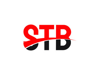 STB Letter Initial Logo Design Vector Illustration