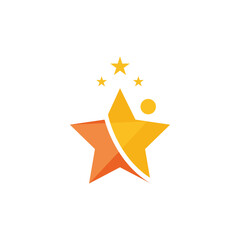 People star logo and vector images