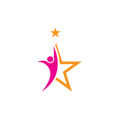 People star logo and vector images