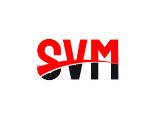 Fototapeta premium SVM Letter Initial Logo Design Vector Illustration