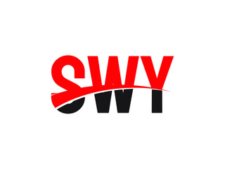 SWY Letter Initial Logo Design Vector Illustration
