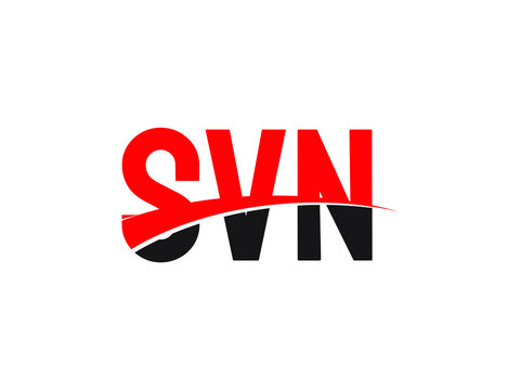 SVN Letter Initial Logo Design Vector Illustration
