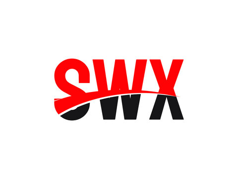 SWX Letter Initial Logo Design Vector Illustration