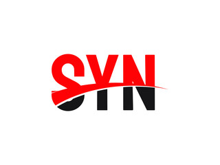 Fototapeta premium SYN Letter Initial Logo Design Vector Illustration