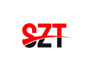 SZT Letter Initial Logo Design Vector Illustration