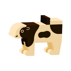 アイソメトリック　牛年