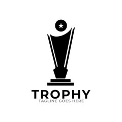 tropy logo. icon. vector illustration.