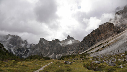 Wanderung Forcella del Lago / Birkenkofel (Croda dei Baranci)