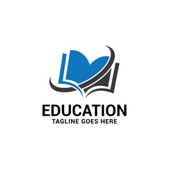 Education logo icon vector template.