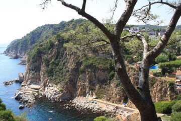 Obraz premium amazing sea view in costa brava in spain