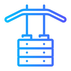 gym equipment icon