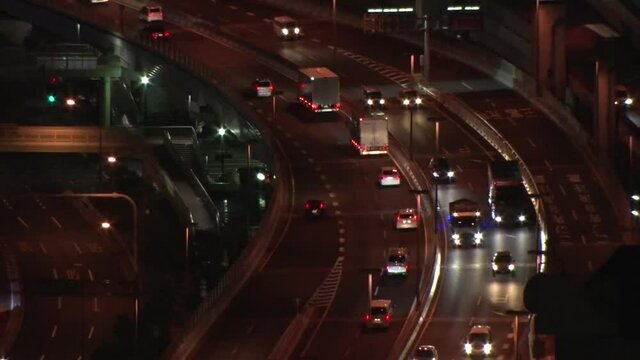 夜_高速道路_night expressway