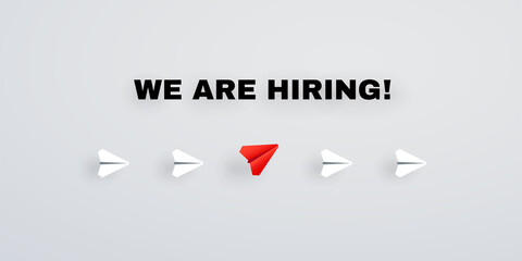 We are hiring concept illustration