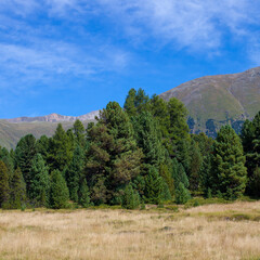Mountain landscape in Switzerland