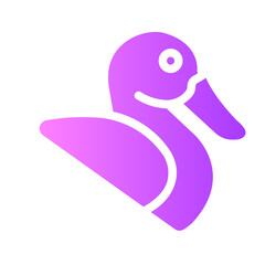 duck gradient icon