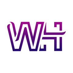 Creative WH logo icon design