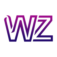 Creative WZ logo icon design