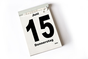 15. Juni 2023