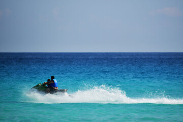 Caribbean Sea seen from Cancun 22