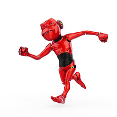 cyber monkey is running