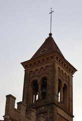 The bell tower of Bolgheri, Tuscany