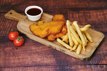 fried chicken wings on a plate