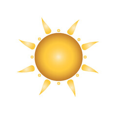 sun vector illustration