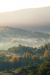 Morning in the mountains