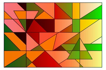colorful background geometric shape.  for wall art, sales promotion, book cover, wrapping paper, and poster design