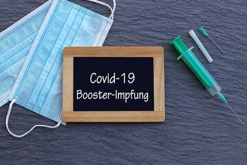 Covid 19 Booster Impfung.