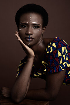 Portrait of an African woman