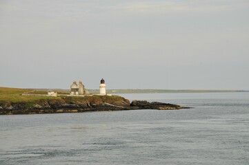 Copinsay Lighthouse, Orkney, Scotland, UK