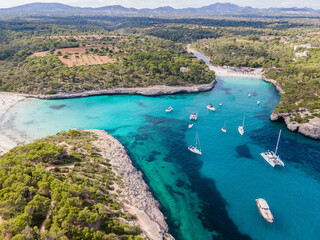 Fototapeta premium Traumhafte Bucht auf spanischer Insel Mallorca