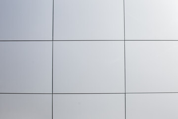 metal wall divided into rectangles, background 
