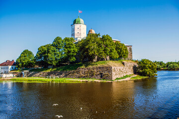 Fototapeta na wymiar Vyborg castle. Vyborg. Leningrad region. Russia