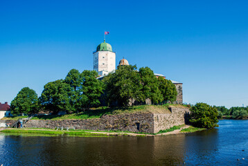 Vyborg castle. Vyborg. Leningrad region. Russia