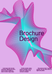 Artistic covers design. Creative background from abstract lines to create a fashionable abstract cover