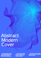 Fototapeta na wymiar Artistic covers design. Creative background from abstract lines to create a fashionable abstract cover