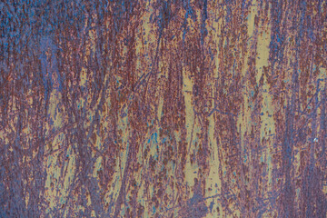 Textured metallic brown rusty background