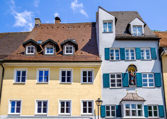 Fototapeta na wymiar old town of Landsberg am Lech
