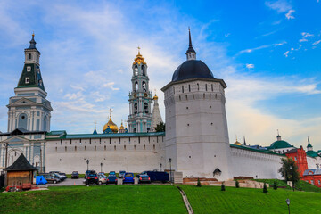 View of Trinity Lavra of St. Sergius in Sergiev Posad, Russia