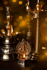 Silver Lamps - Diwali 