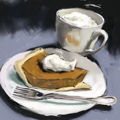 Pumpkin Pie & Coffee
