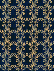 Oriental vector damask patterns for greeting cards and wedding invitations.