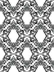 Oriental vector damask patterns for greeting cards and wedding invitations.