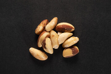 Obraz premium A bunch of Brazil Nuts.