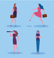 elegant business women