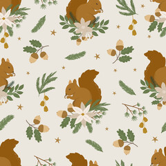 Seamless pattern vector digital background. Digital paper for fabric, wrapping paper, textile.