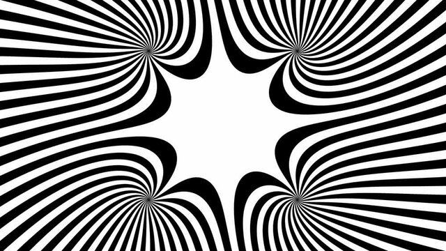 Animated moving zebra lines (4K 3840x2160 30fps).